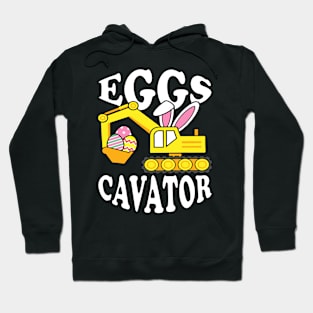 Eggscavator Easter Hoodie